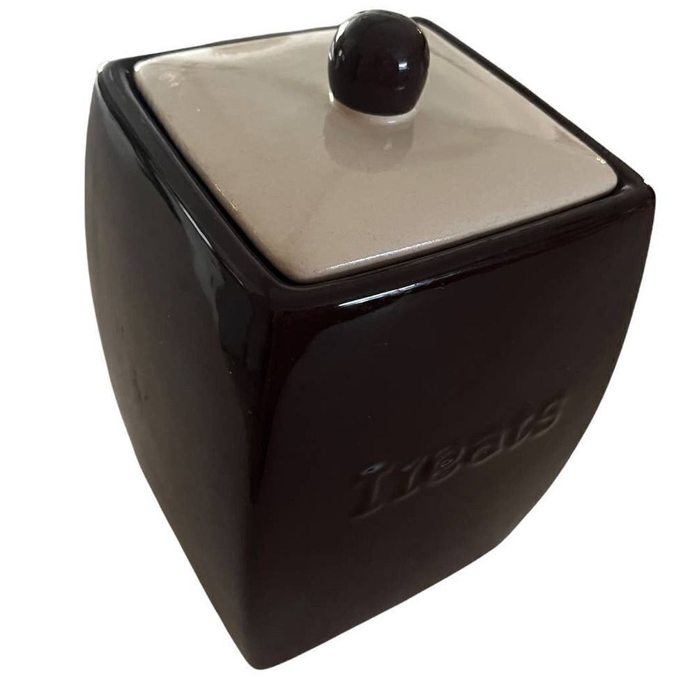 Alco vintage Brown Treat Cookie Jar 6”